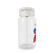 Red And Blue Clear Water Bottle 3