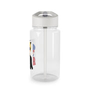Red And Blue Clear Water Bottle 4