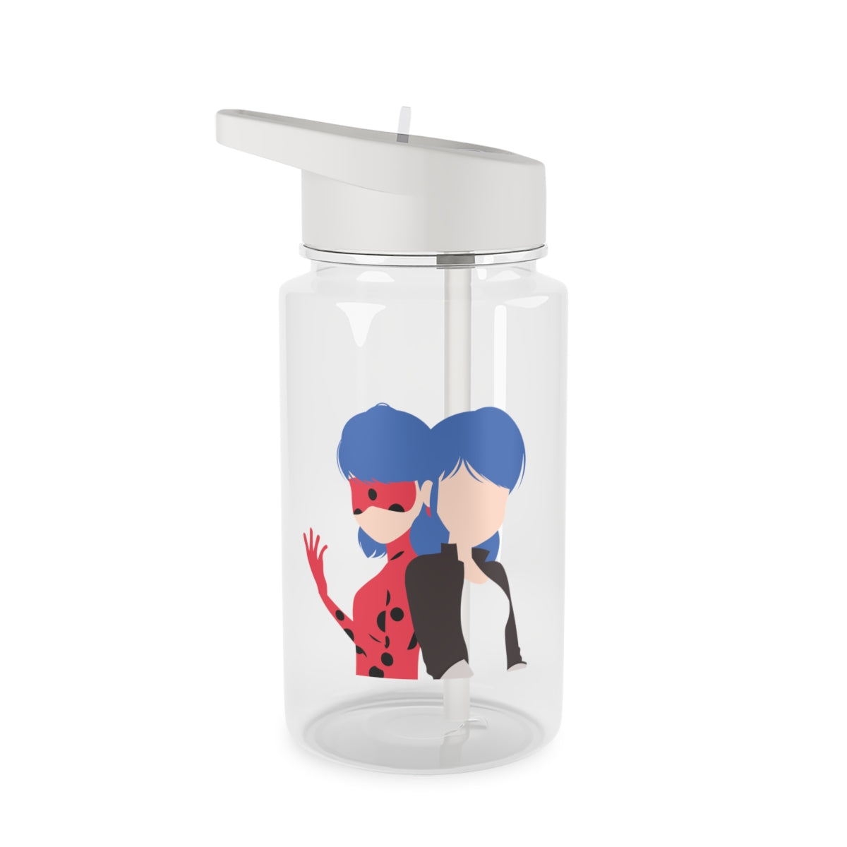 Marinette And Ladybug Clear Water Bottle