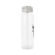 White Helmet DJ Dab Clear Water Bottle 8