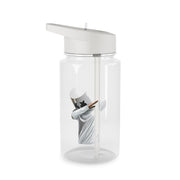 White Helmet DJ Dab Clear Water Bottle 1