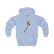 Stay Mello White Helmet DJw - White Helmet DJ Kids Hoodie 5