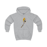 Stay Mello White Helmet DJw - White Helmet DJ Kids Hoodie 3