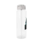 Black White Helmet DJ Neon Clear Water Bottle 8