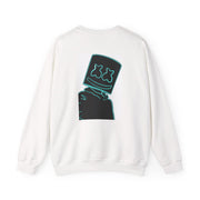 Black White Helmet DJ Neon Sweatshirt 2