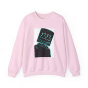Black White Helmet DJ Neon Sweatshirt 7
