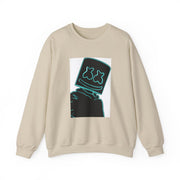 Black White Helmet DJ Neon Sweatshirt 5