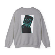 Black White Helmet DJ Neon Sweatshirt 4