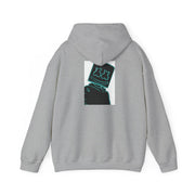 Black White Helmet DJ Neon Hoodie 4