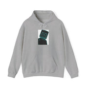 Black White Helmet DJ Neon Hoodie 3
