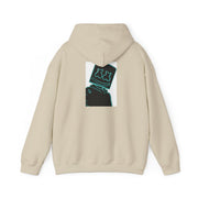 Black White Helmet DJ Neon Hoodie 6