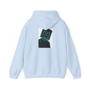 Black White Helmet DJ Neon Hoodie 10