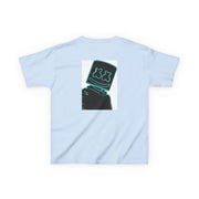 Black White Helmet DJ Neon Kids T-Shirt 6