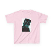 Black White Helmet DJ Neon Kids T-Shirt 7