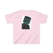 Black White Helmet DJ Neon Kids T-Shirt 8