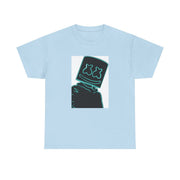 Black White Helmet DJ Neon T-Shirt 9