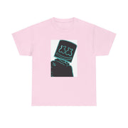 Black White Helmet DJ Neon T-Shirt 7