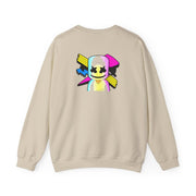 Neon Logo White Helmet DJ Sweatshirt 6