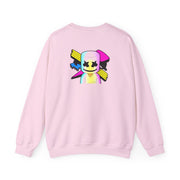 Neon Logo White Helmet DJ Sweatshirt 8