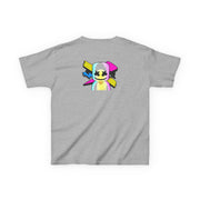 Neon Logo White Helmet DJ Kids T-Shirt 4