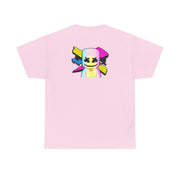 Neon Logo White Helmet DJ T-Shirt 8