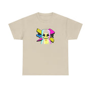 Neon Logo White Helmet DJ T-Shirt 5