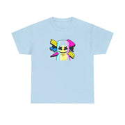Neon Logo White Helmet DJ T-Shirt 9