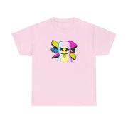 Neon Logo White Helmet DJ T-Shirt 7