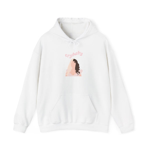 Crybaby Hoodie White Front