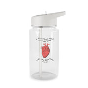 Don't Waste Your Time On Me Clear Water Bottle 2