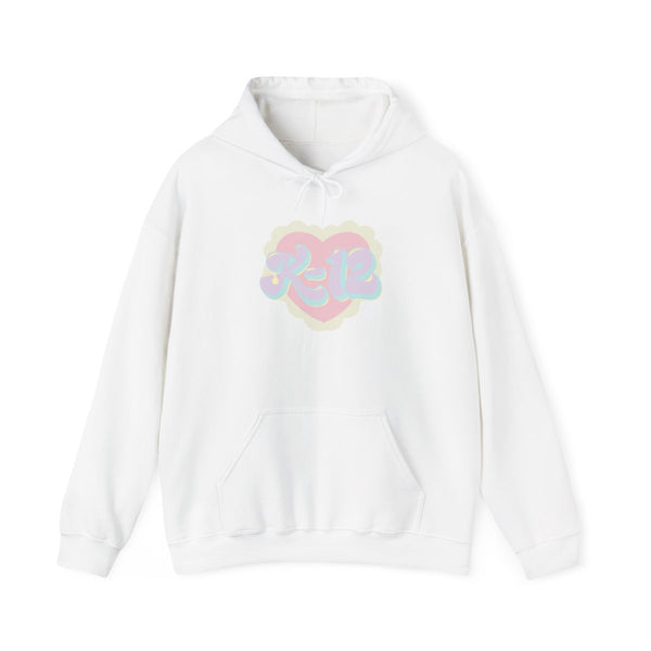 K12 Hoodie White Front