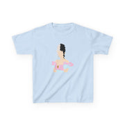 Blue And Pink Dress Kids T-Shirt 5
