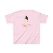 Blue And Pink Dress Kids T-Shirt 8