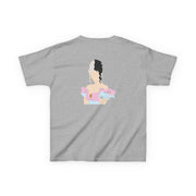 Blue And Pink Dress Kids T-Shirt 4