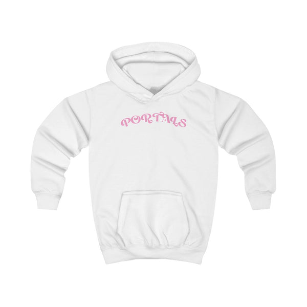 Portals Kids Hoodie White Front