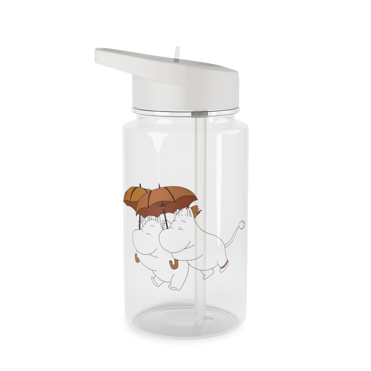 Moom Umbrellas Clear Water Bottle