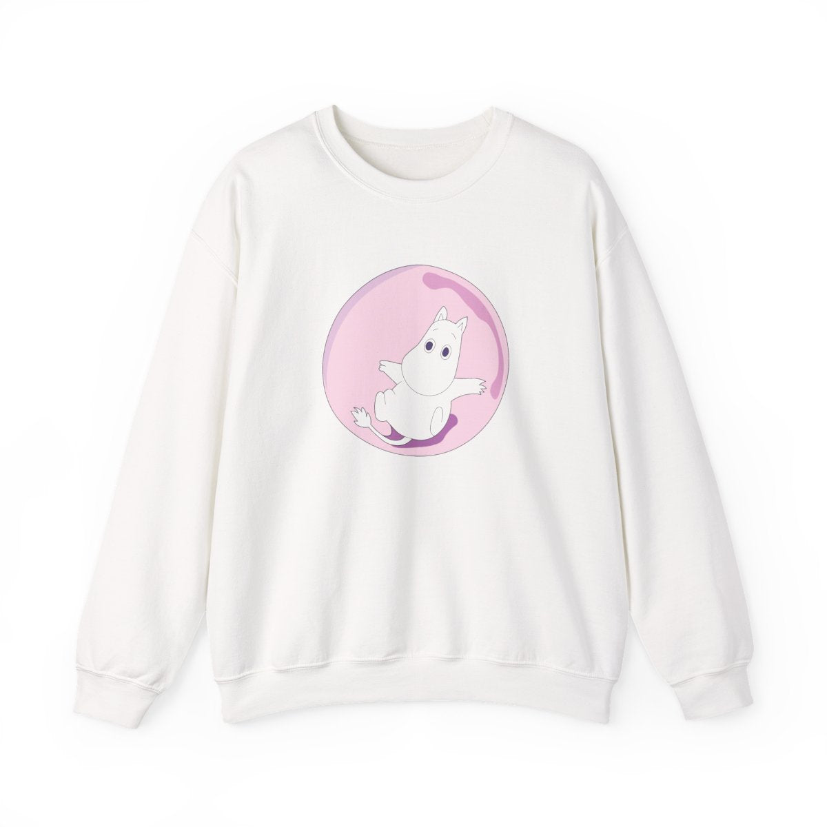 Moomin In A Pink Bubble  Sweatshirt