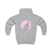 Moomin In A Pink Bubble  Kids Hoodie 4