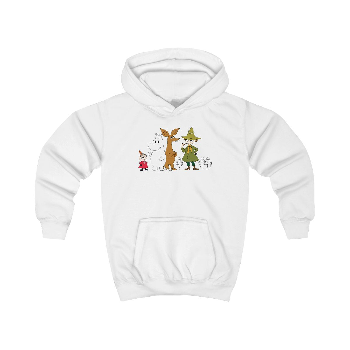 Moom Characters Kids Hoodie