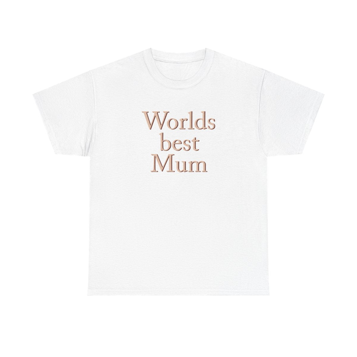 Worlds Best Mum - Floral Mother's Day T-Shirt