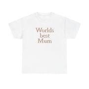 Worlds Best Mum - Floral Mother's Day T-Shirt 2