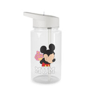 Mouse Mum  Clear Water Bottle 1