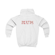 Floral Varsity Mum Kids Hoodie 2