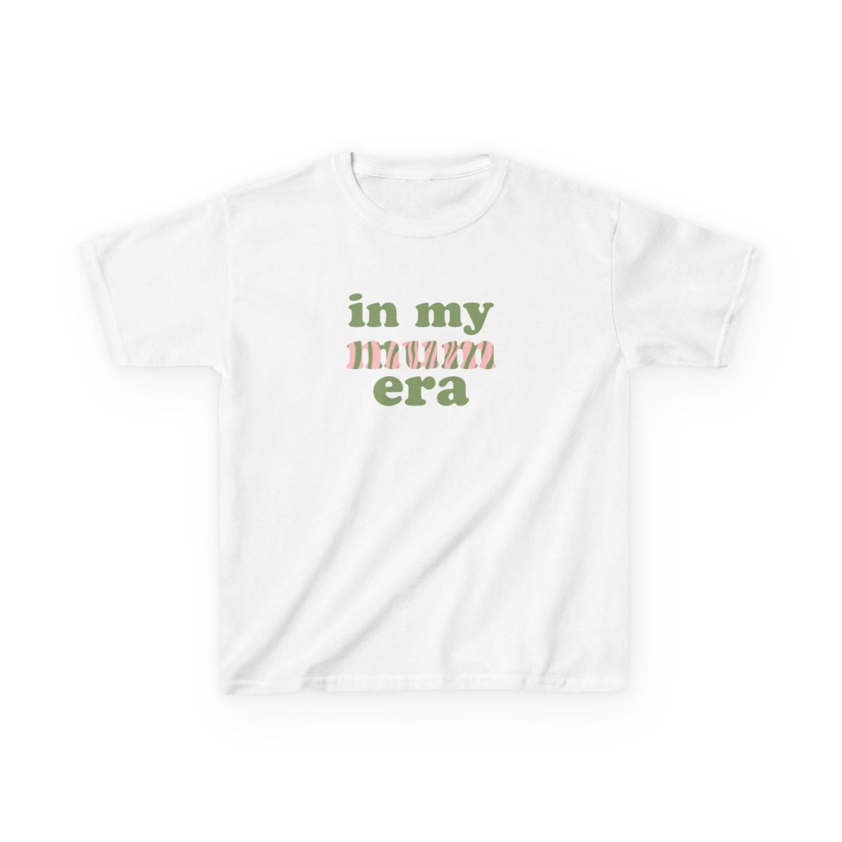 In My Mum Era Kids T-Shirt