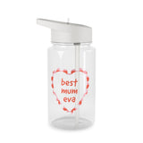 Mother's Day Clear Water Bottles