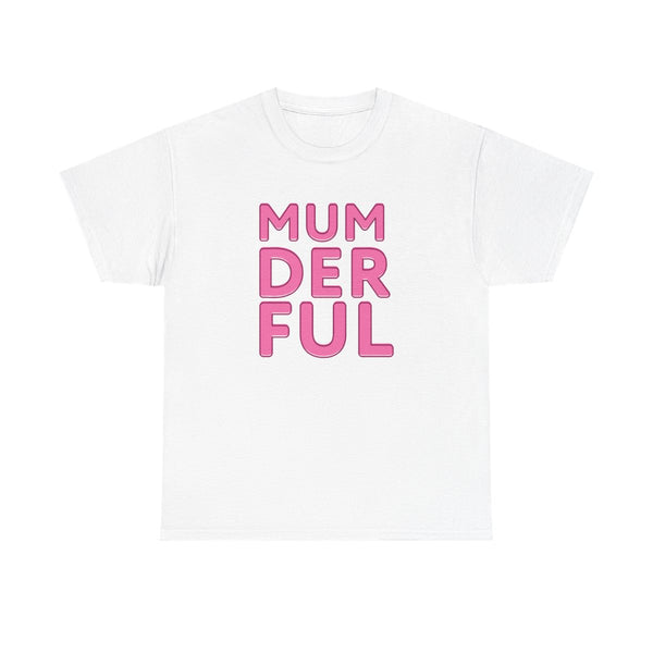 Mumderful T-Shirt White Front