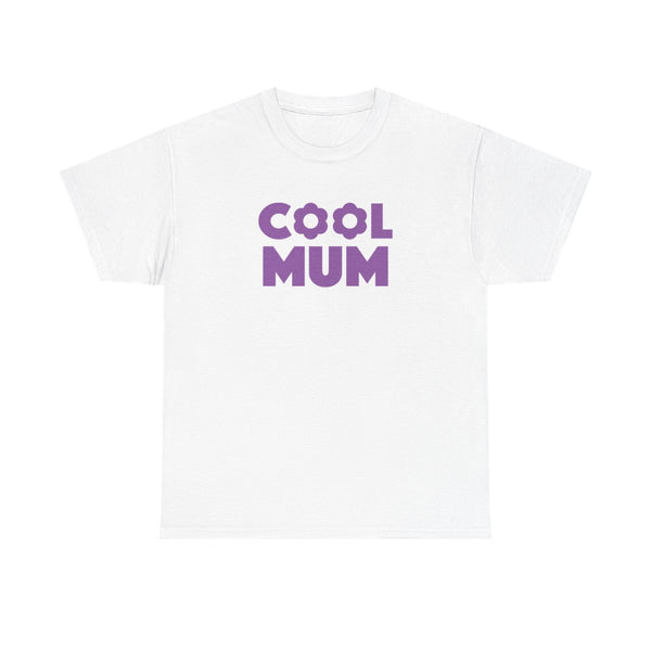 Cool Mum T-Shirt White Front