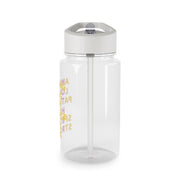 Mother Anagram Clear Water Bottle 4
