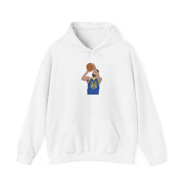 Curry - Basketball Hoodie White Front