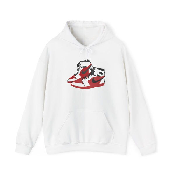 Jordans - Basketball Hoodie White Front